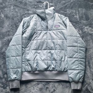 Patagonia Men’s Box Quilted Pullover (Plume Grey/Small)